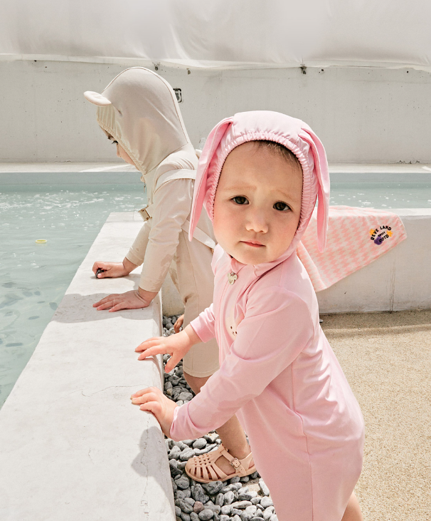 Dot to Dot 2023升級版~趴趴耳朵連體泳裝