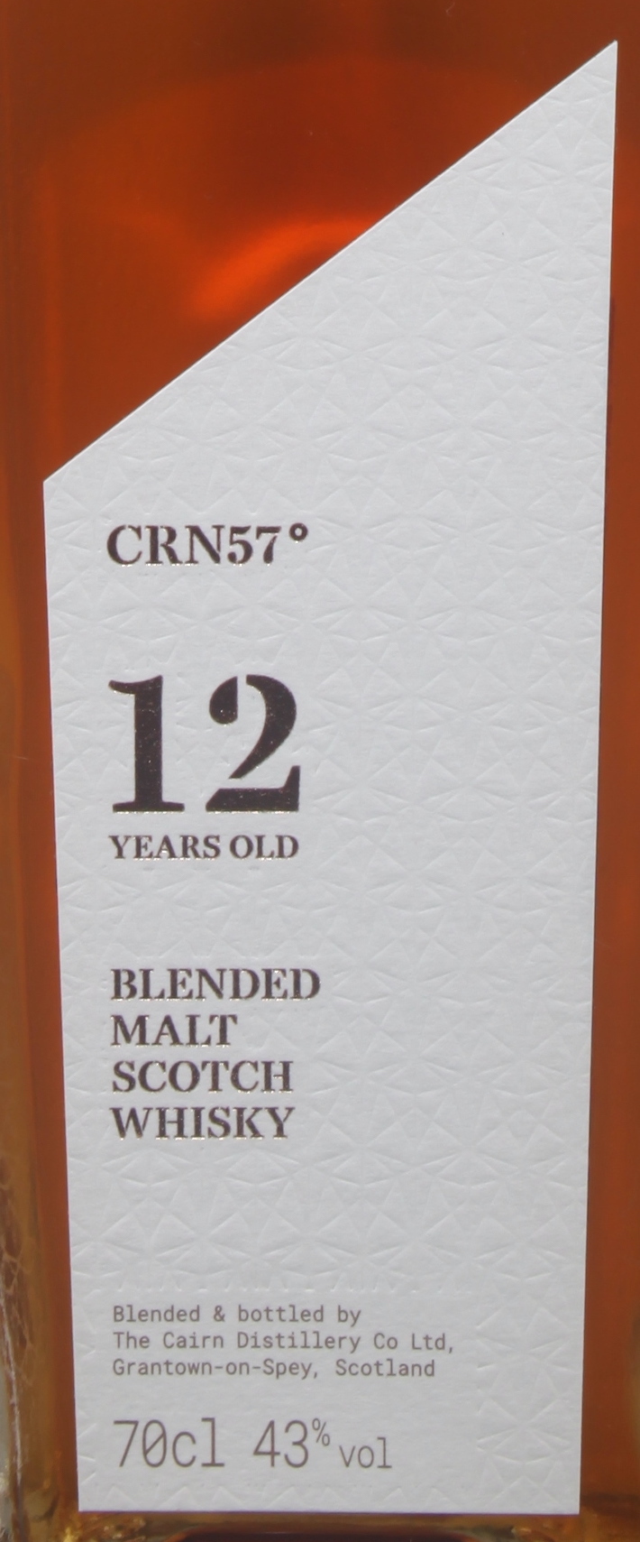 The Cairn CRN57 12YO Blended Malt Scotch Whisky 43%