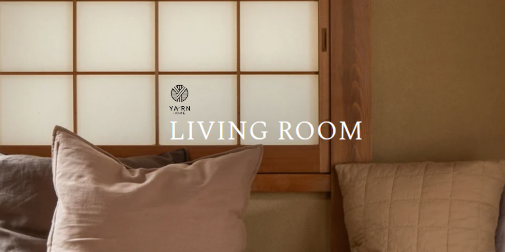 《YARN HOME》UKIHA Living room日本製純棉針織格紋枕套45×45cm(Cushion cover/4色)