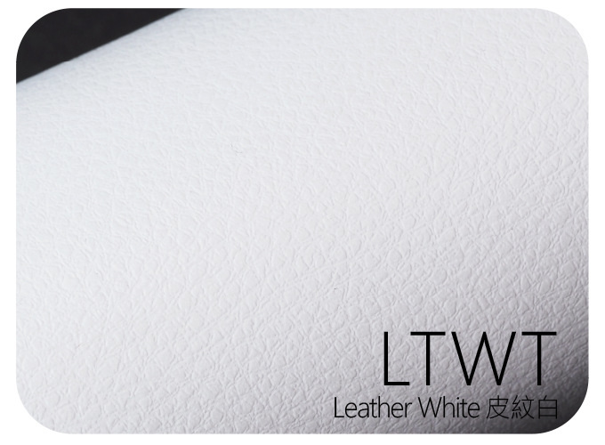 LIFE+GUARD LTWT Leather White 皮紋白 風格貼膜樣式，適用於相機、鏡頭與 3C 裝置表面保護與風格打造