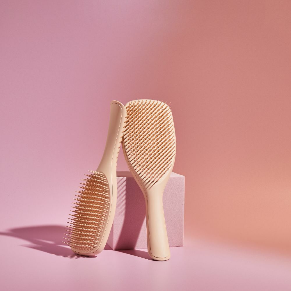 英倫手握梳(大_香草拿鐵)抗濕髮糾結梳 抗毛躁梳
