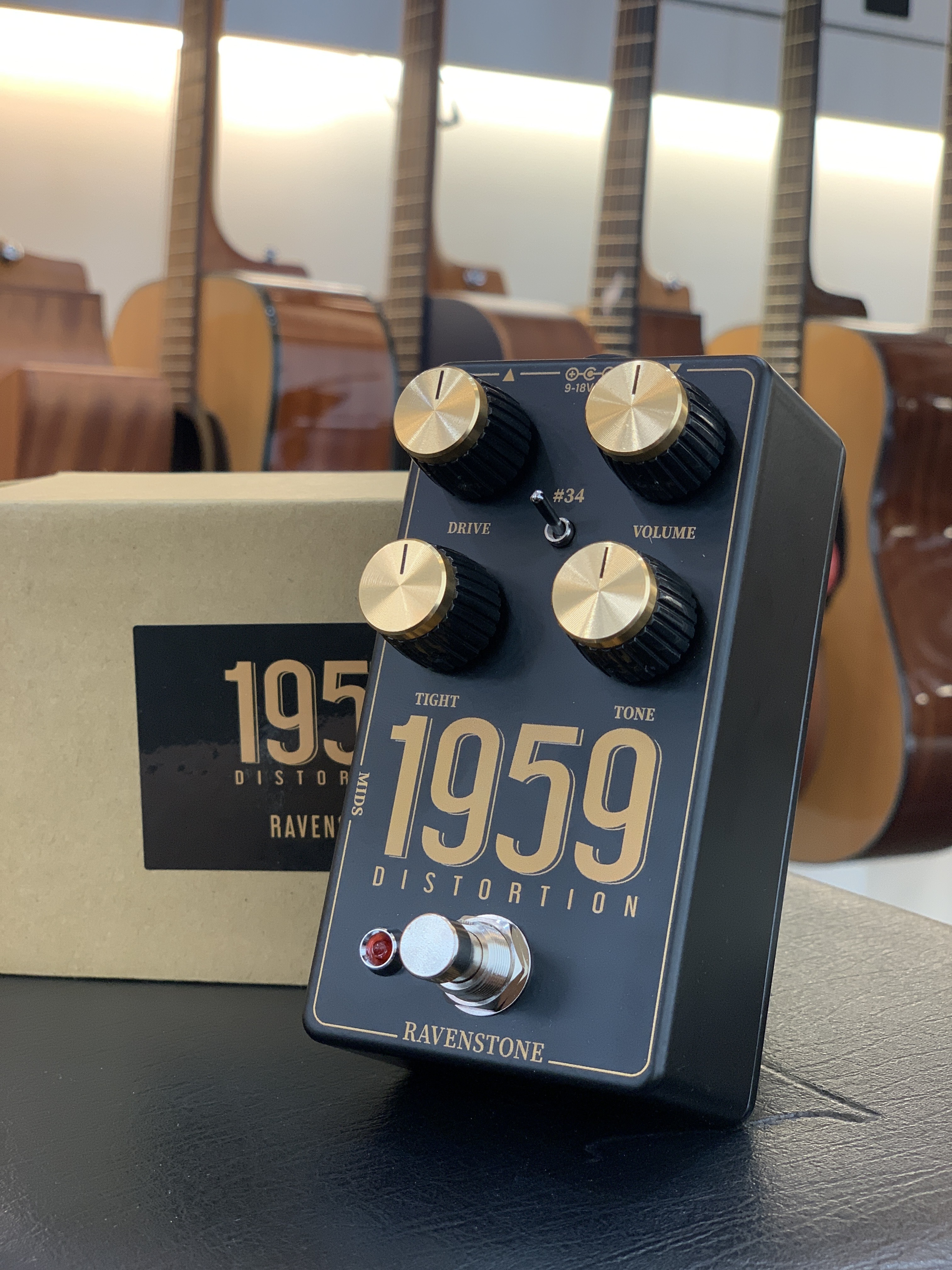 公式の新品》RAVENSTONE 1959 DIST ギターエフェクター