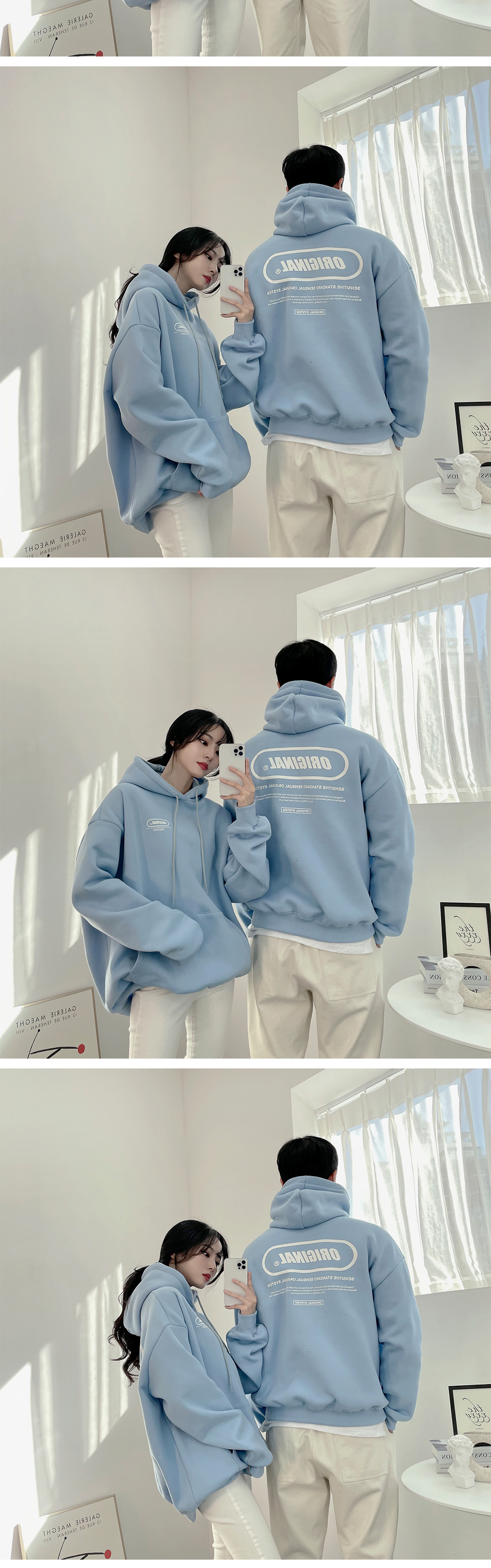 THankus 情侶帽T｜厚磅棉質連帽衛衣 六色展示圖3