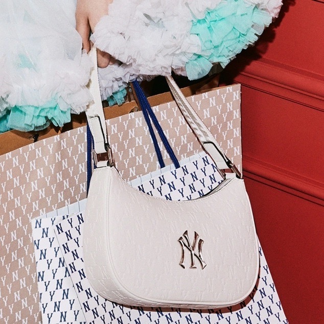 MLB MONOGRAM EMBO HOBO BAG