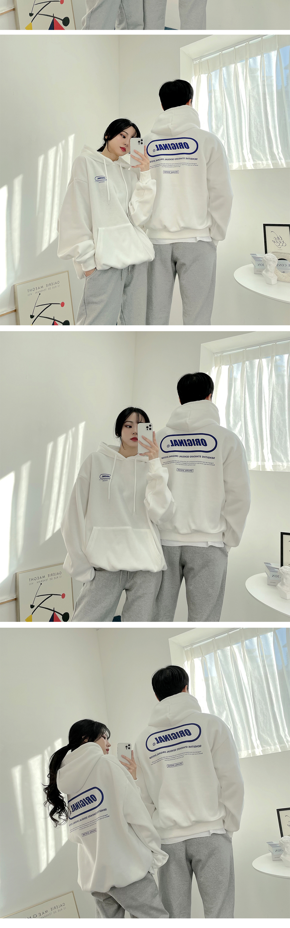 THankus 情侶帽T｜厚磅棉質連帽衛衣 六色展示圖6