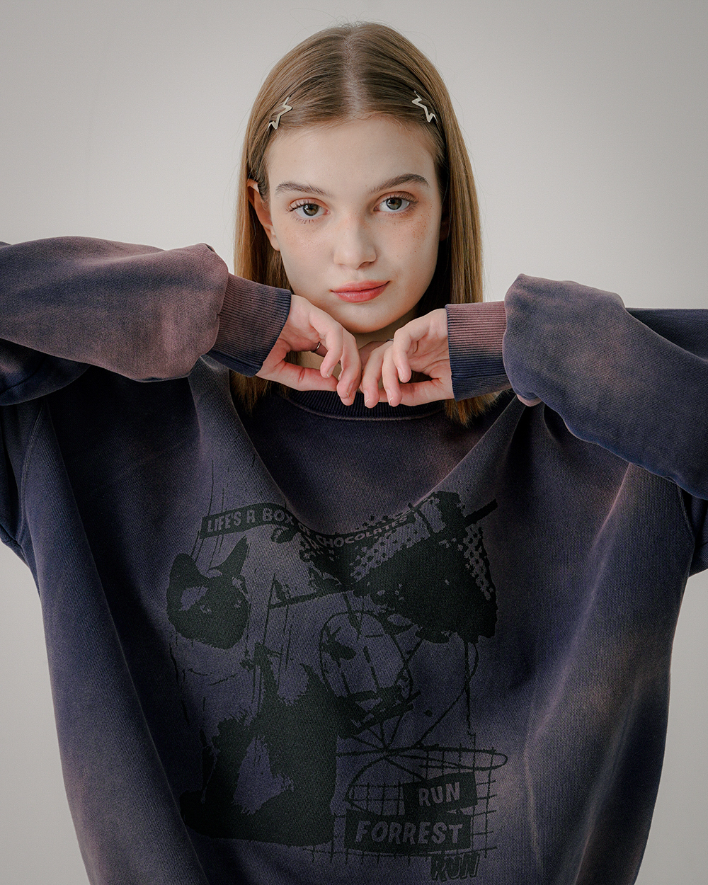 <預購> 韓國WV PROJECT 復古水洗大學Ｔ