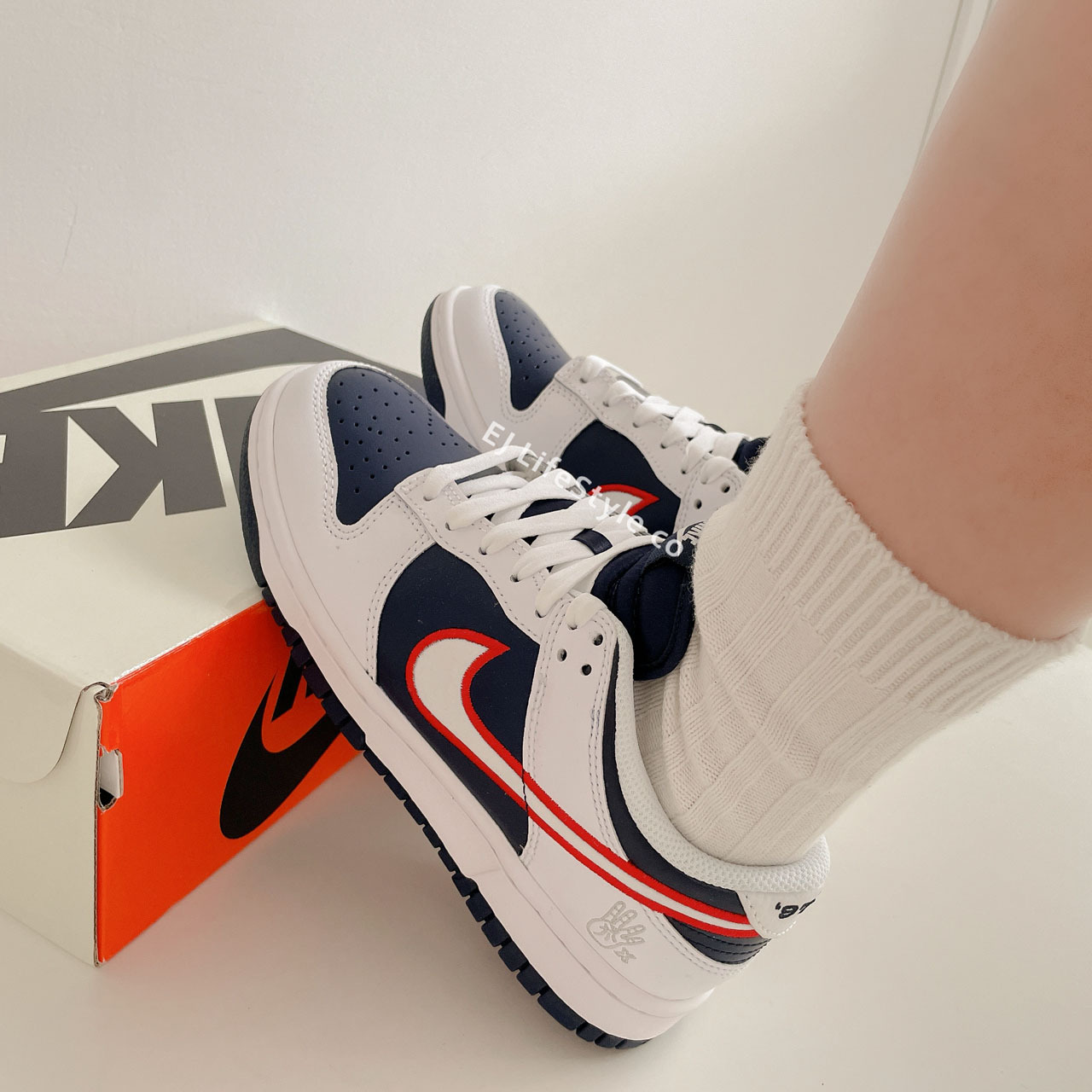 NIKE DUNK LOW 休斯頓彗星隊 彗星四連冠 紅 白 藍 女鞋 DZ2780-100 / 預購