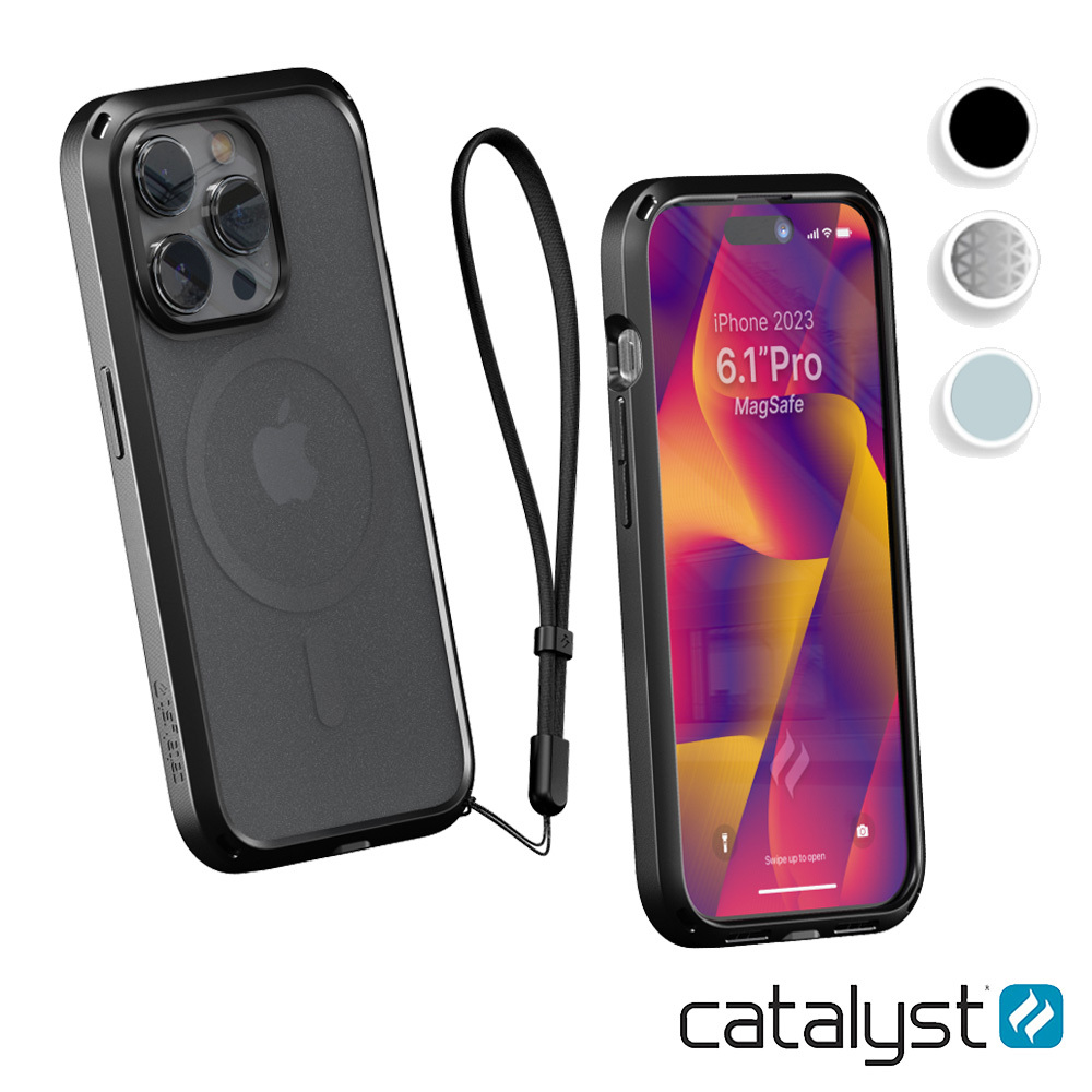 CATALYST  iPhone15 Pro (6.1") MagSafe 防摔耐衝擊保護殼 (3色)