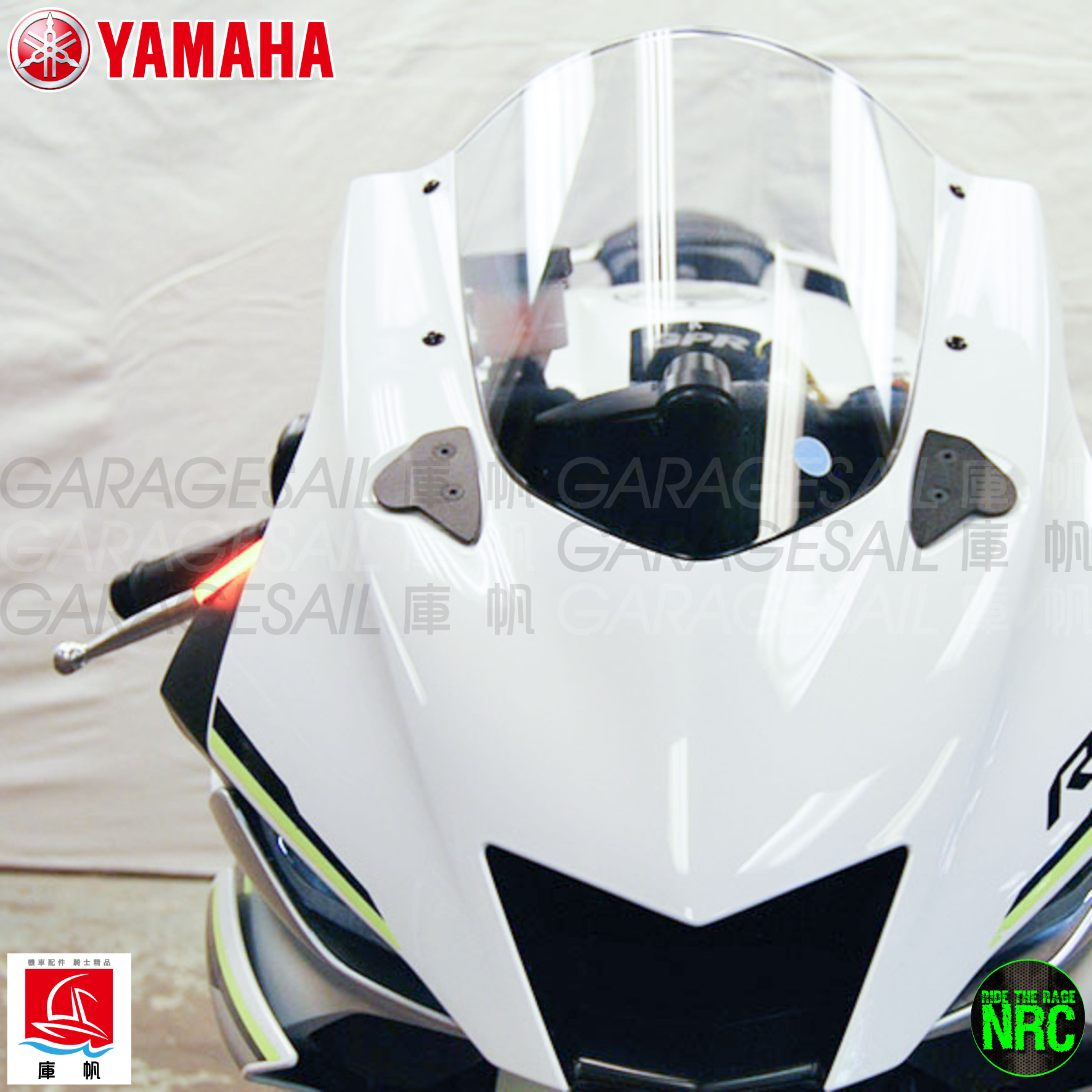 NRC 山葉 R6 (2017+) 專用 後照鏡蓋