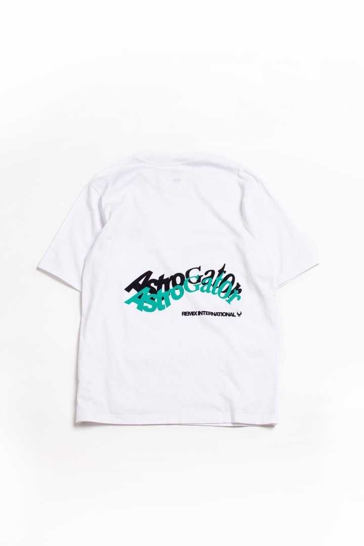 REMIX "ASTROGATOR 3D VOXEL TEE" (White)