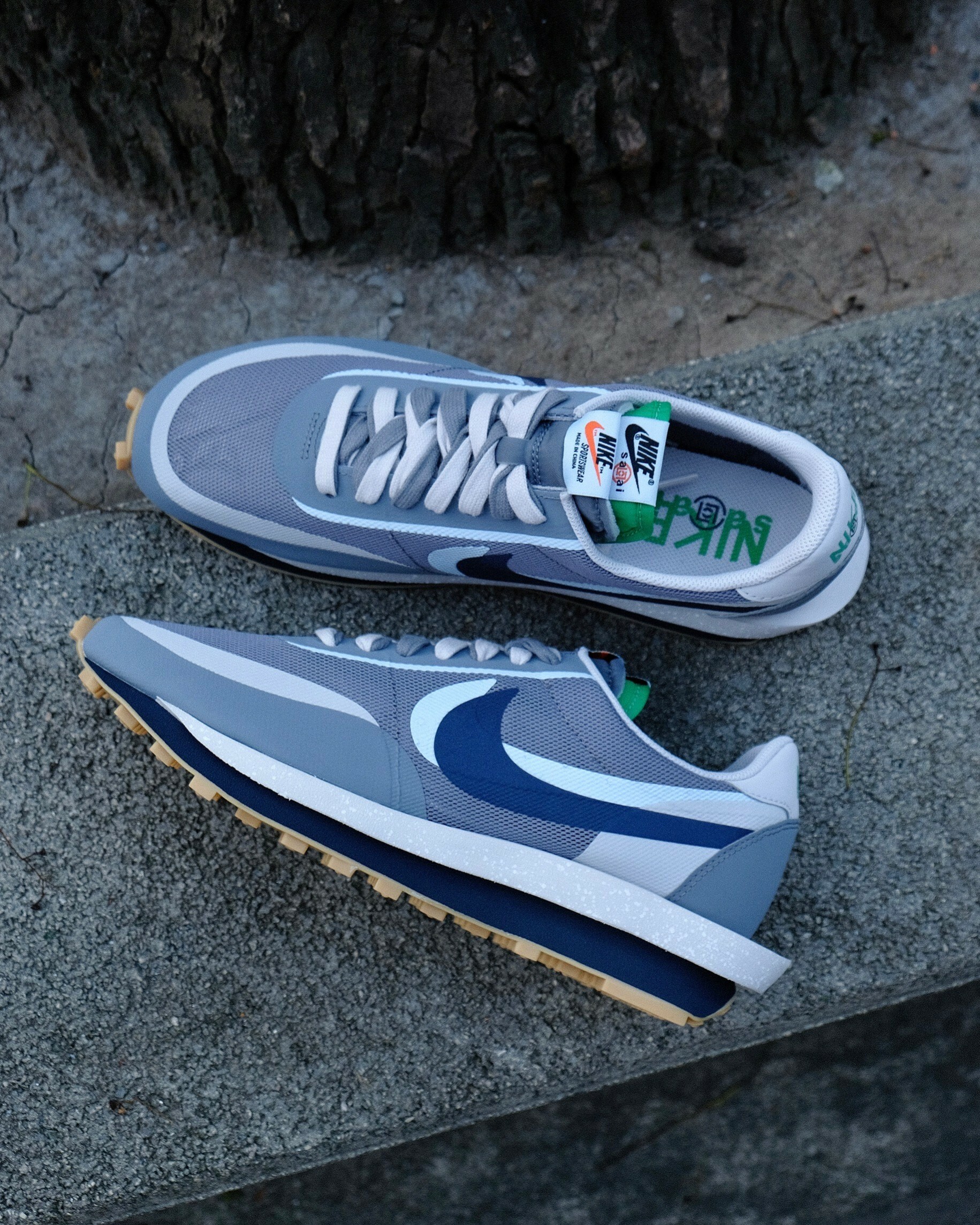 代購 CLOT x sacai x Nike LDWaffle  Grey DH3114-001