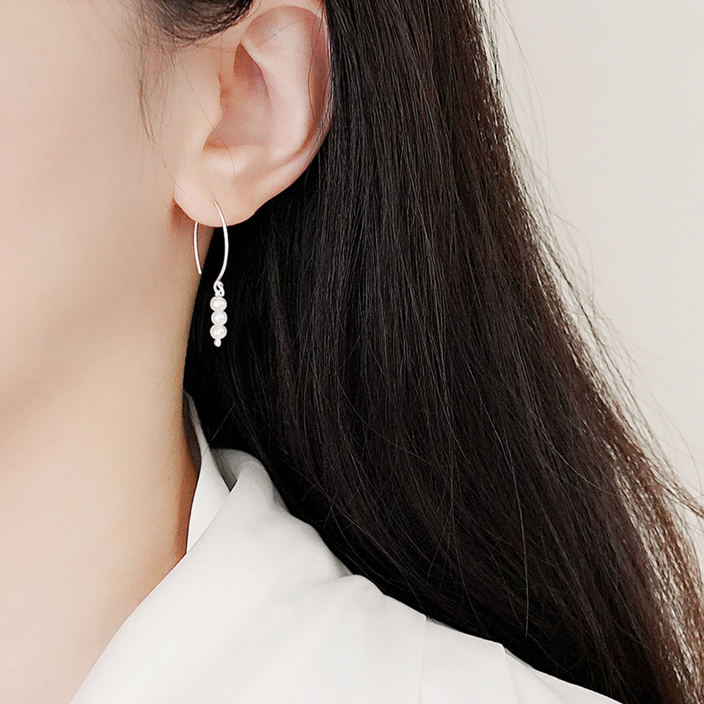 費加洛婚禮純銀耳環(淡水珍珠)/SE601| 珍珠耳環  氣質單品 情人節禮物 伴娘禮