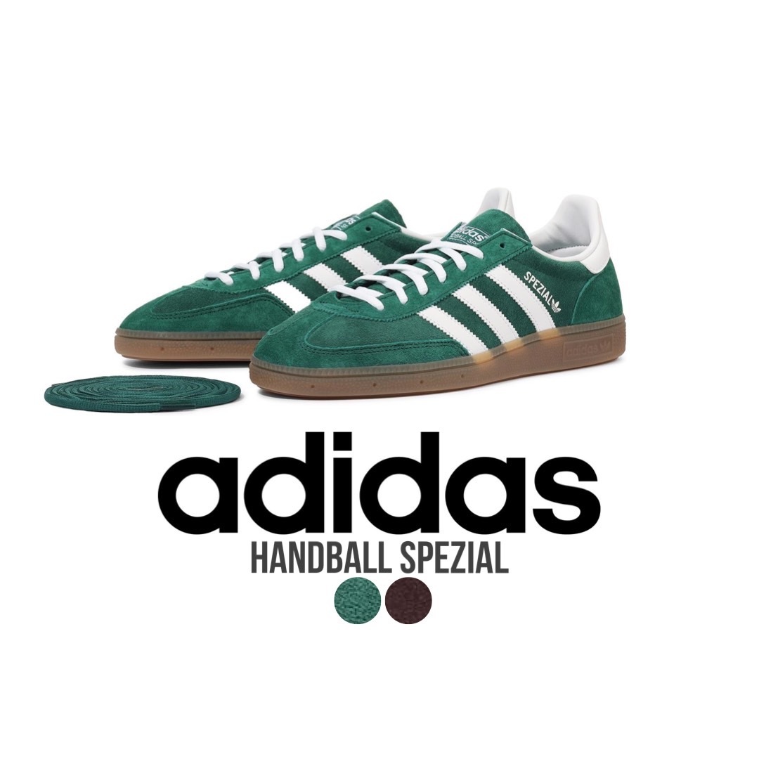 IF8913 adidas HANDBALL SPEZIAL 綠白麂皮