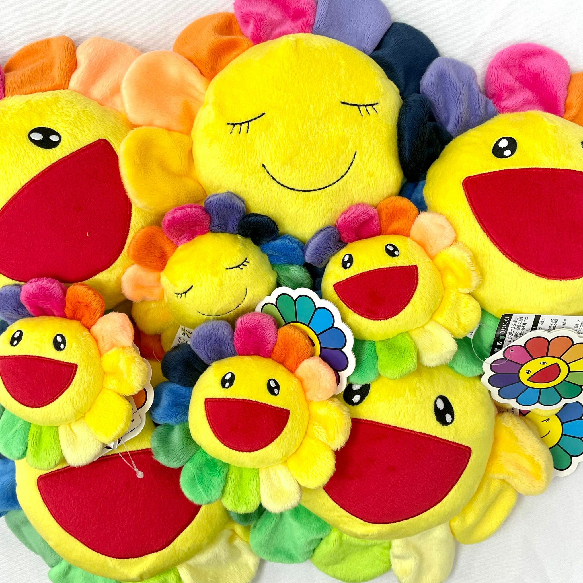 26cm Frazzled Flower (Rainbow)