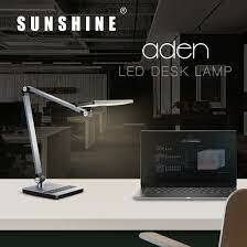 (FTL022SL) ADEN LED護眼檯燈 9W 銀色 輕觸式可調光暗三色溫3000K-6500K