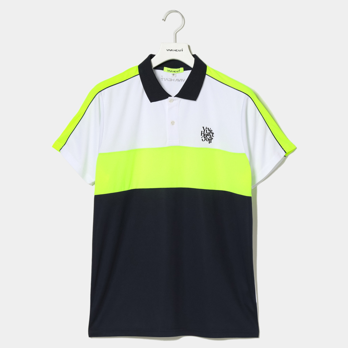 男士-拼接色塊Polo衫