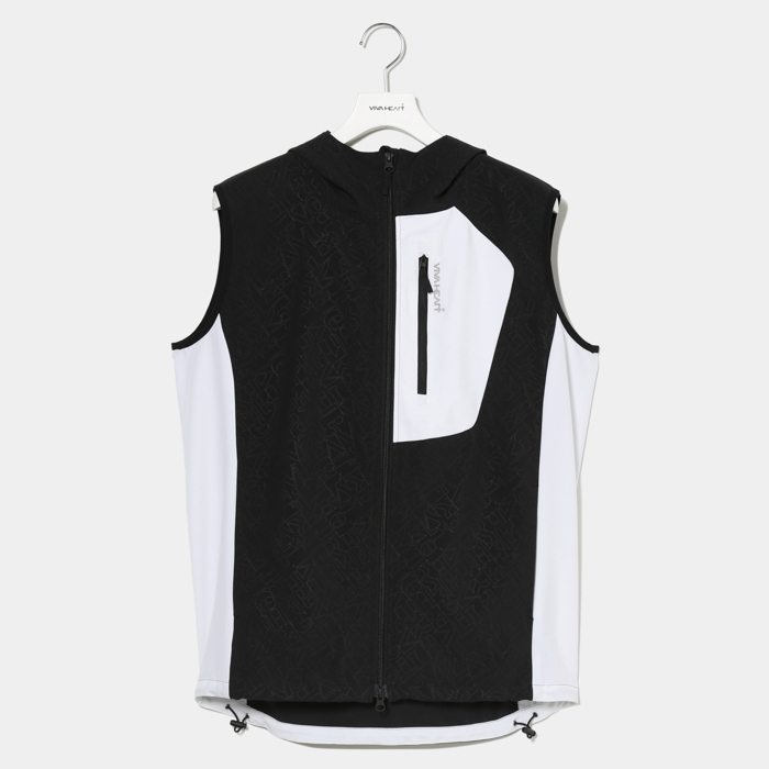 男士-可收納印花背心