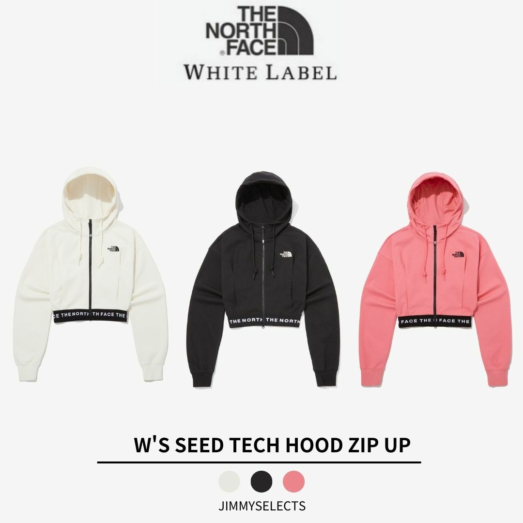 THE NORTH FACE 北臉 白標 SEED TECH 短版 連帽 運動 外套 NJ5JP80