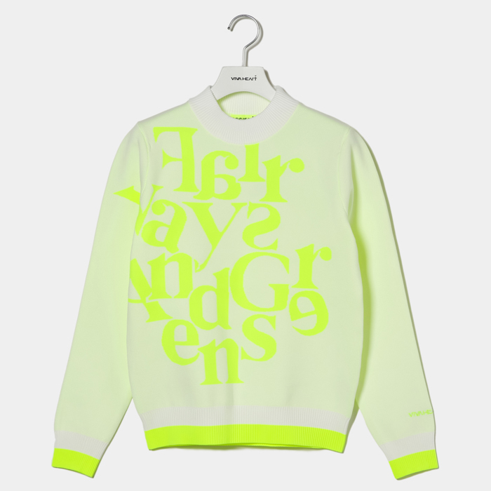 女士-文字圖案JQ針織衫