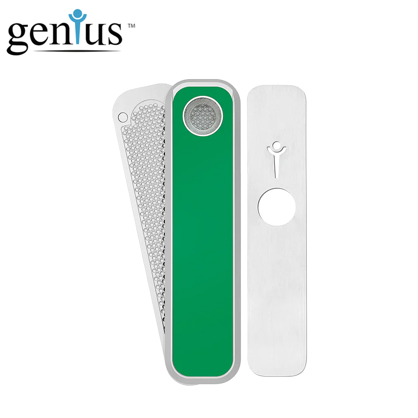 美國 Genius pipe 「Liberation silver 綠色閃耀」天才煙斗顏色版