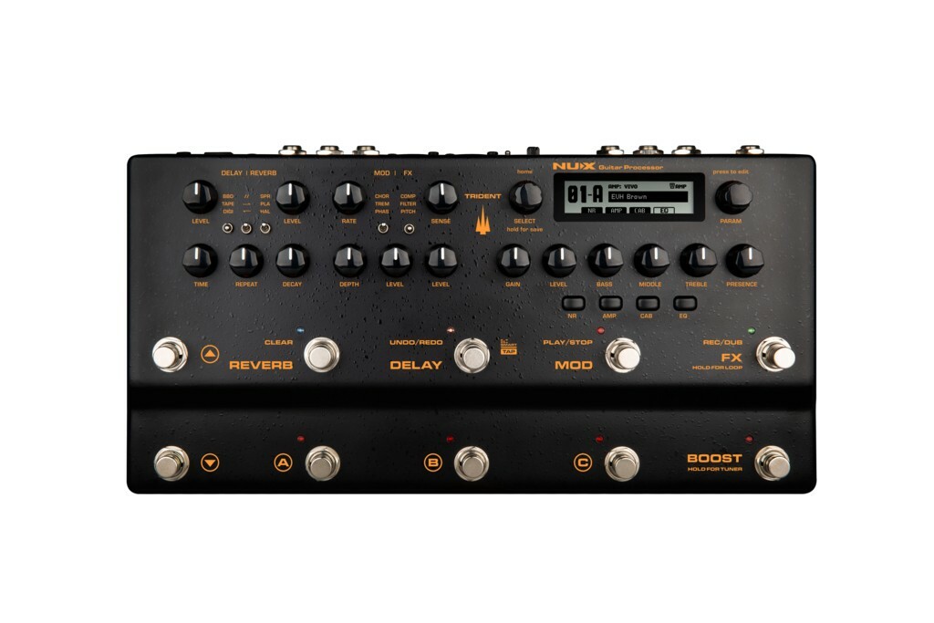 NUX NUX TRIDENT NME-5 綜合效果器 — 三峽效果器｜YA! 玩音樂