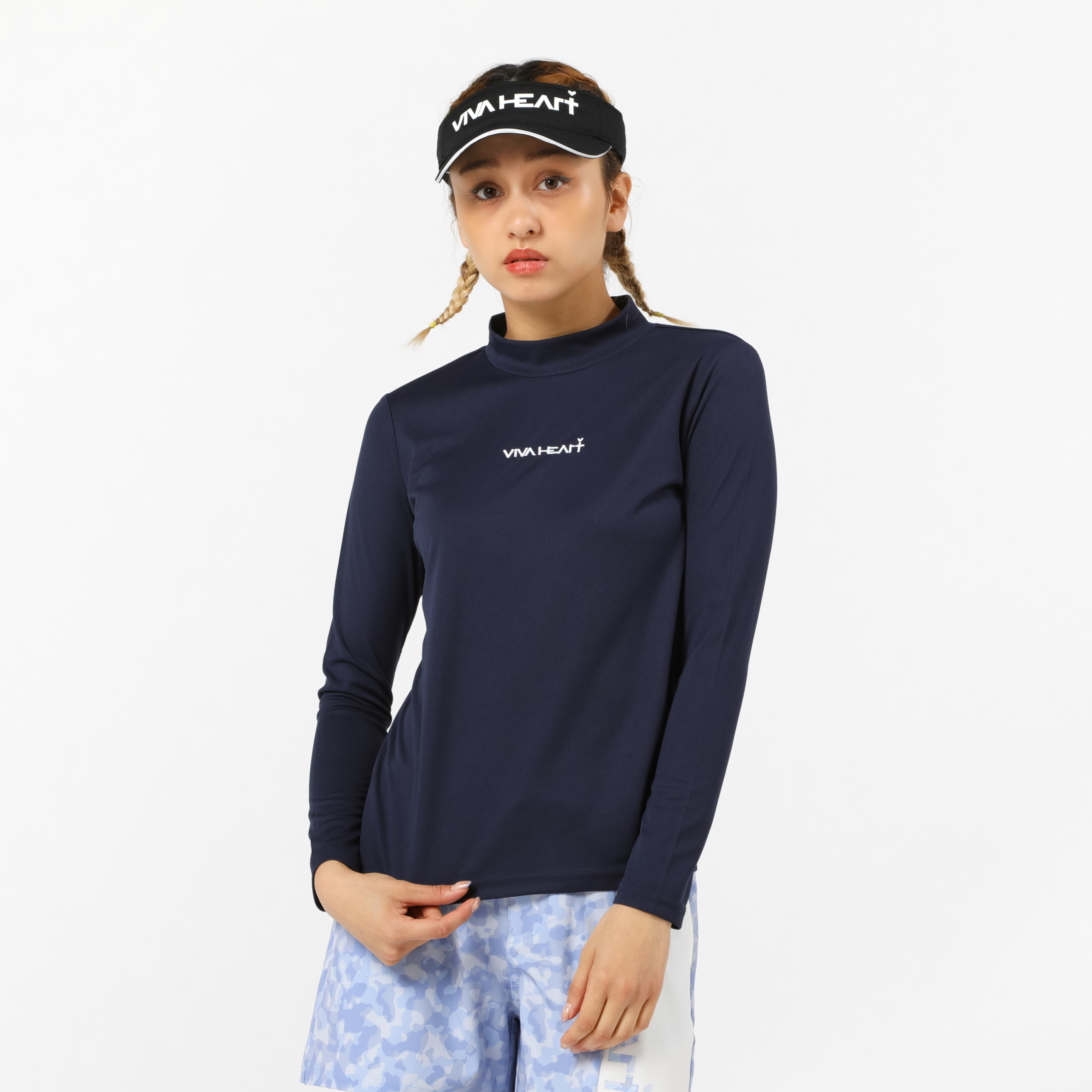 女士-2件裝小高領短袖/長袖