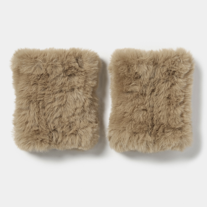 女士-短版保暖毛毛腿套