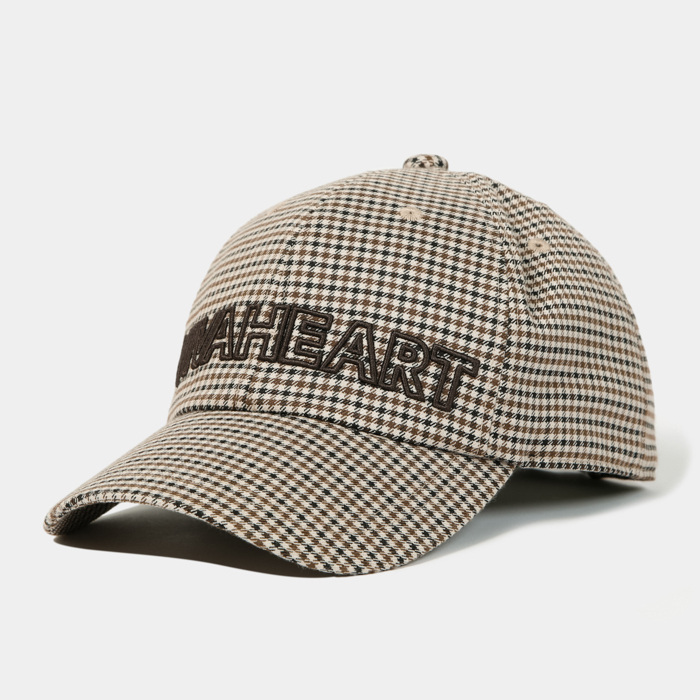 男士-千鳥格球帽