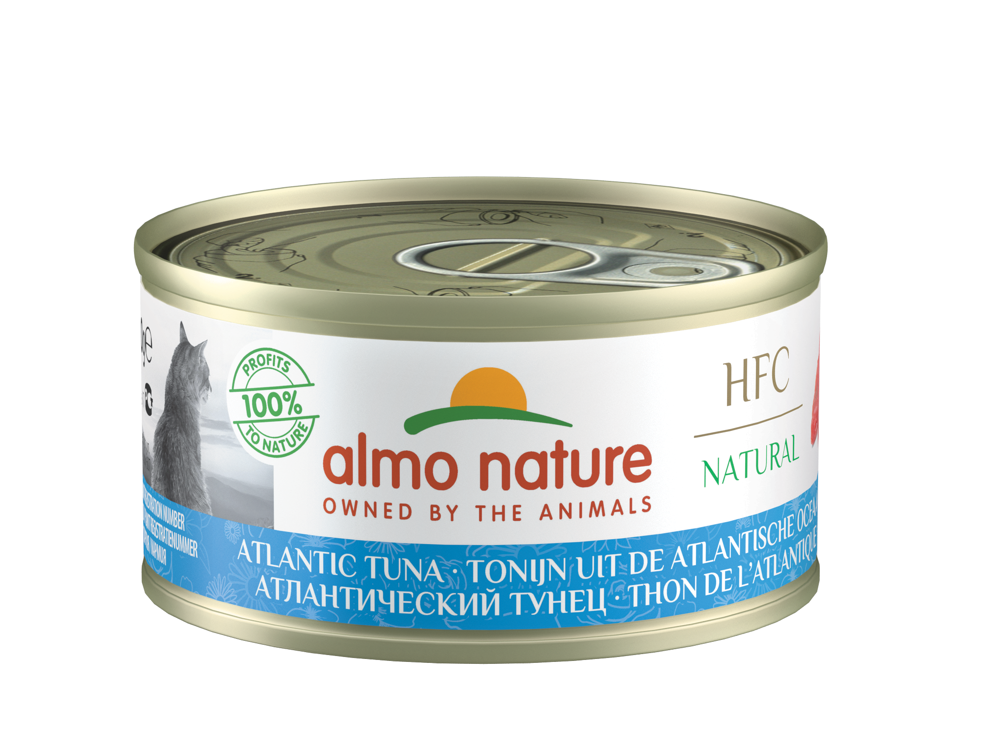 Almo Nature - HFC Natural 大西洋吞拿魚 Atlantic Tuna 70g