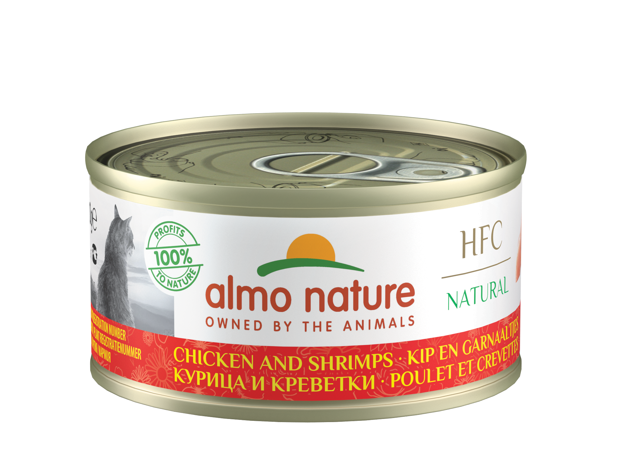 Almo Nature - HFC Natural 雞肉+鮮蝦 Chicken with Shrimps 70g