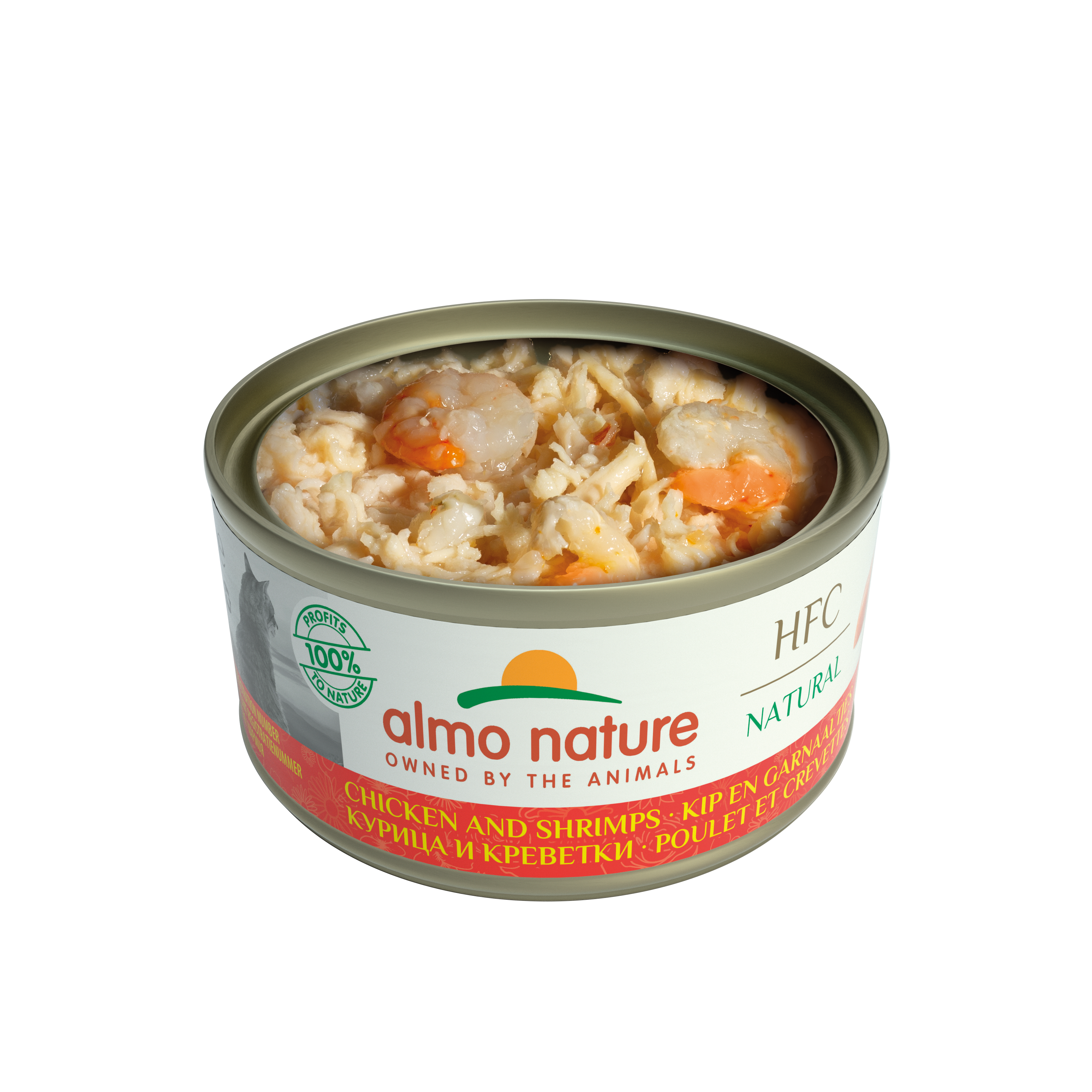 Almo Nature - HFC Natural 雞肉+鮮蝦 Chicken with Shrimps 70g