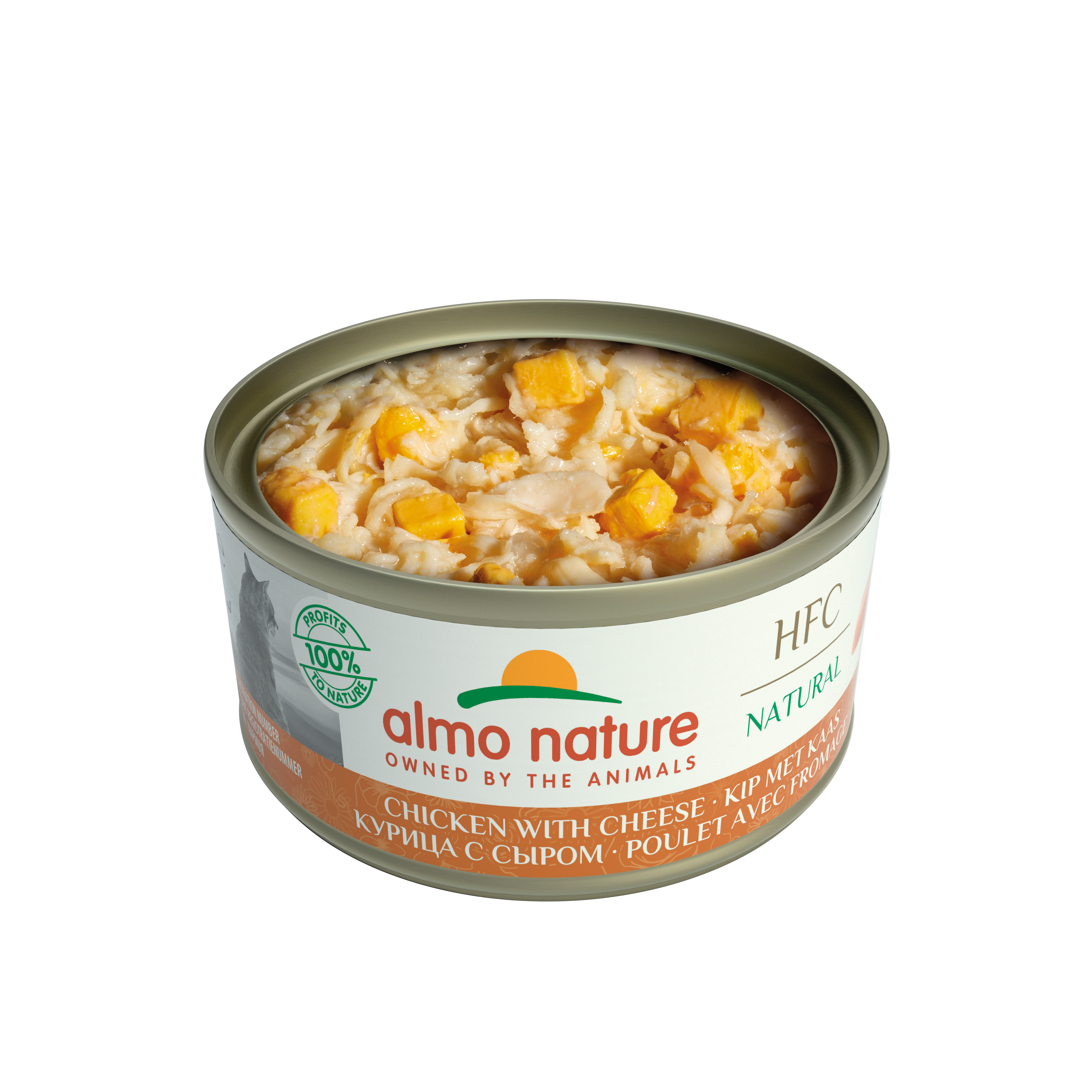 Almo Nature - HFC Natural 雞肉+芝士 Chicken with Cheese 70g