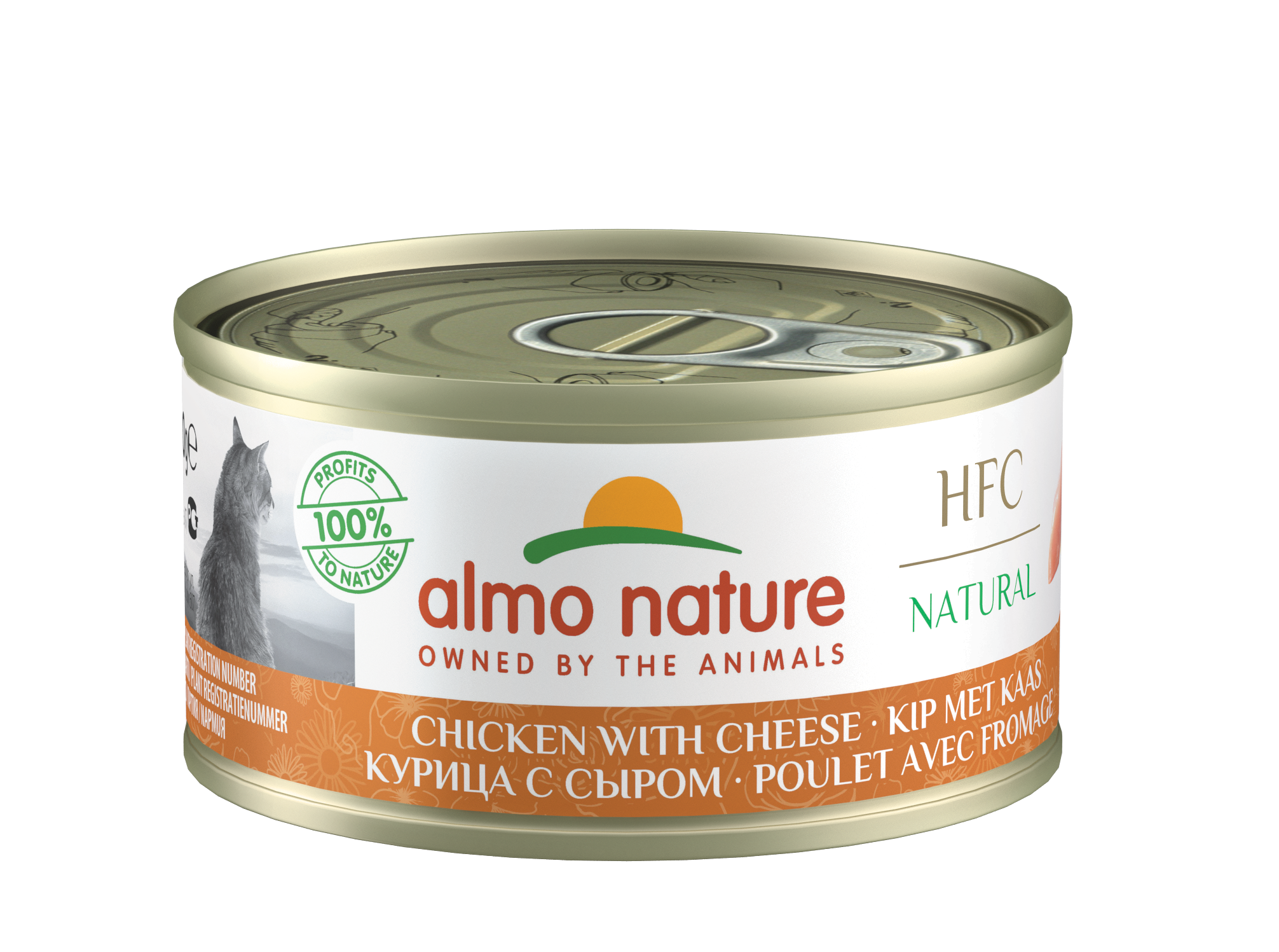 Almo Nature - HFC Natural 雞肉+芝士 Chicken with Cheese 70g