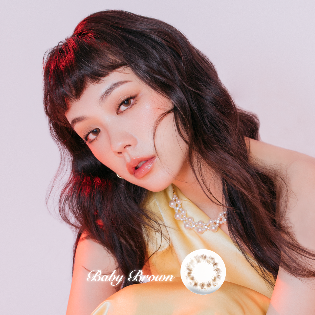 博士倫蕾絲炫眸暮光系列彩色日拋(10片) 晨曦褐