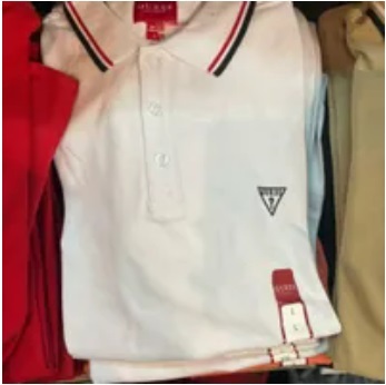 [S] GUESS ALLEN SS POLO,PURE WHITE, X1VP23K8OP0 (SGU430)