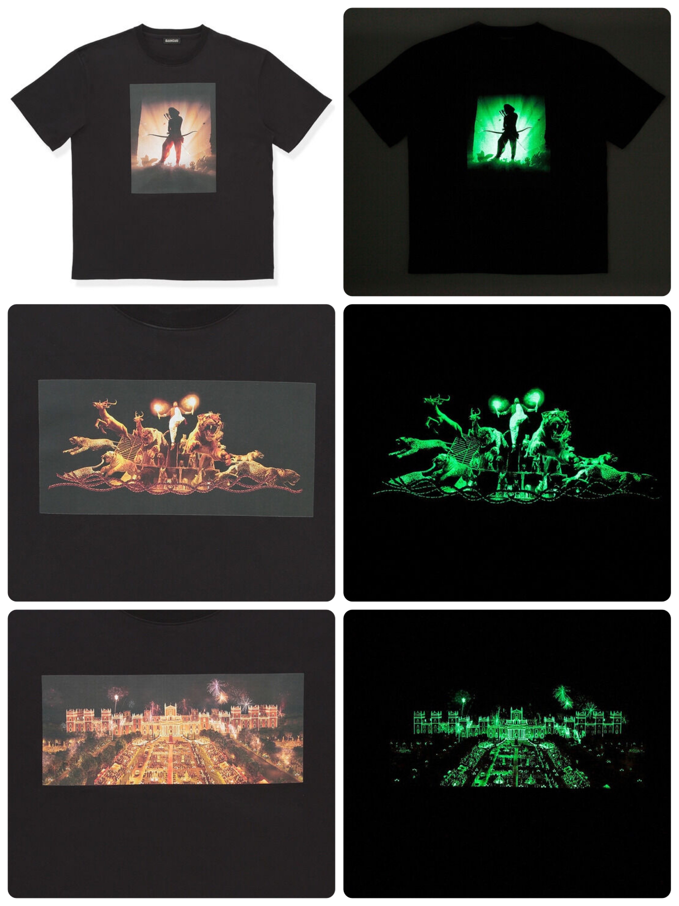 Pbandai 預訂2023/11月 RRR 光る！Tシャツ