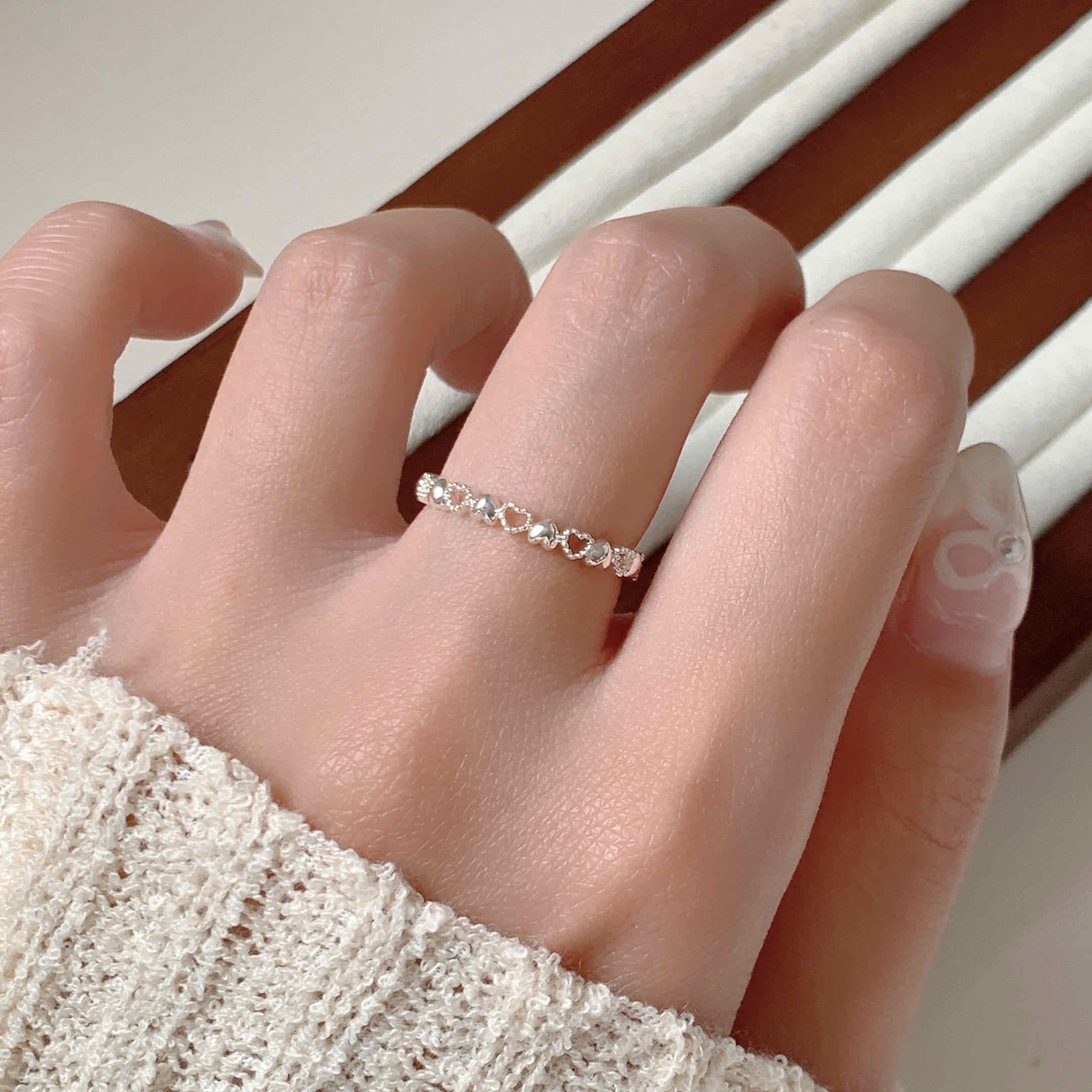 🇰🇷925 silver 反覆的愛 戒指｜2 color