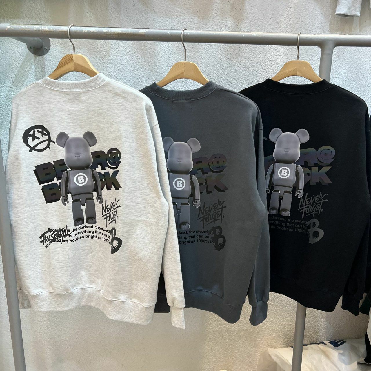 3M反光熊仔圖案衛衣 BARON-028T