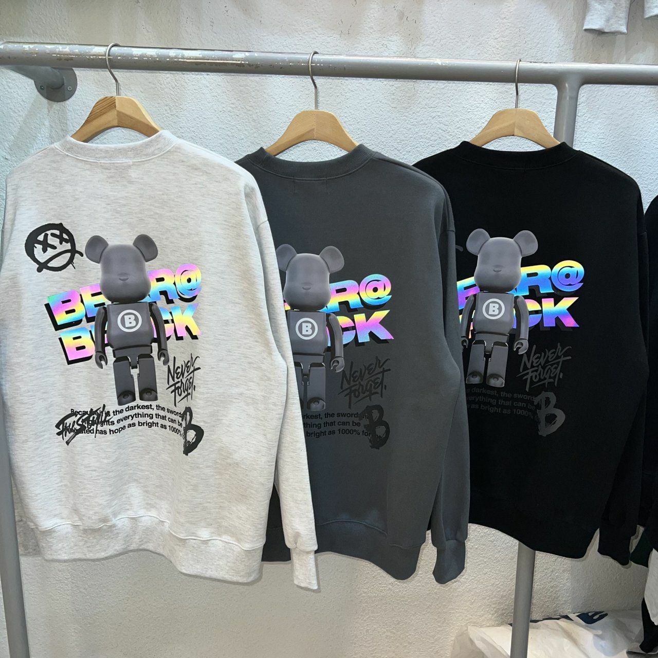 3M反光熊仔圖案衛衣 BARON-028T