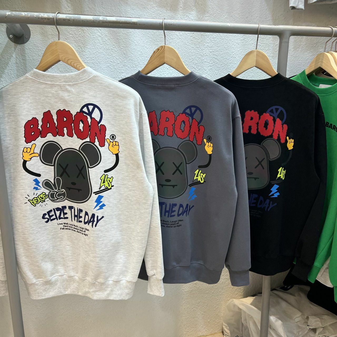 3M反光熊仔圖案衛衣 BARON-031T