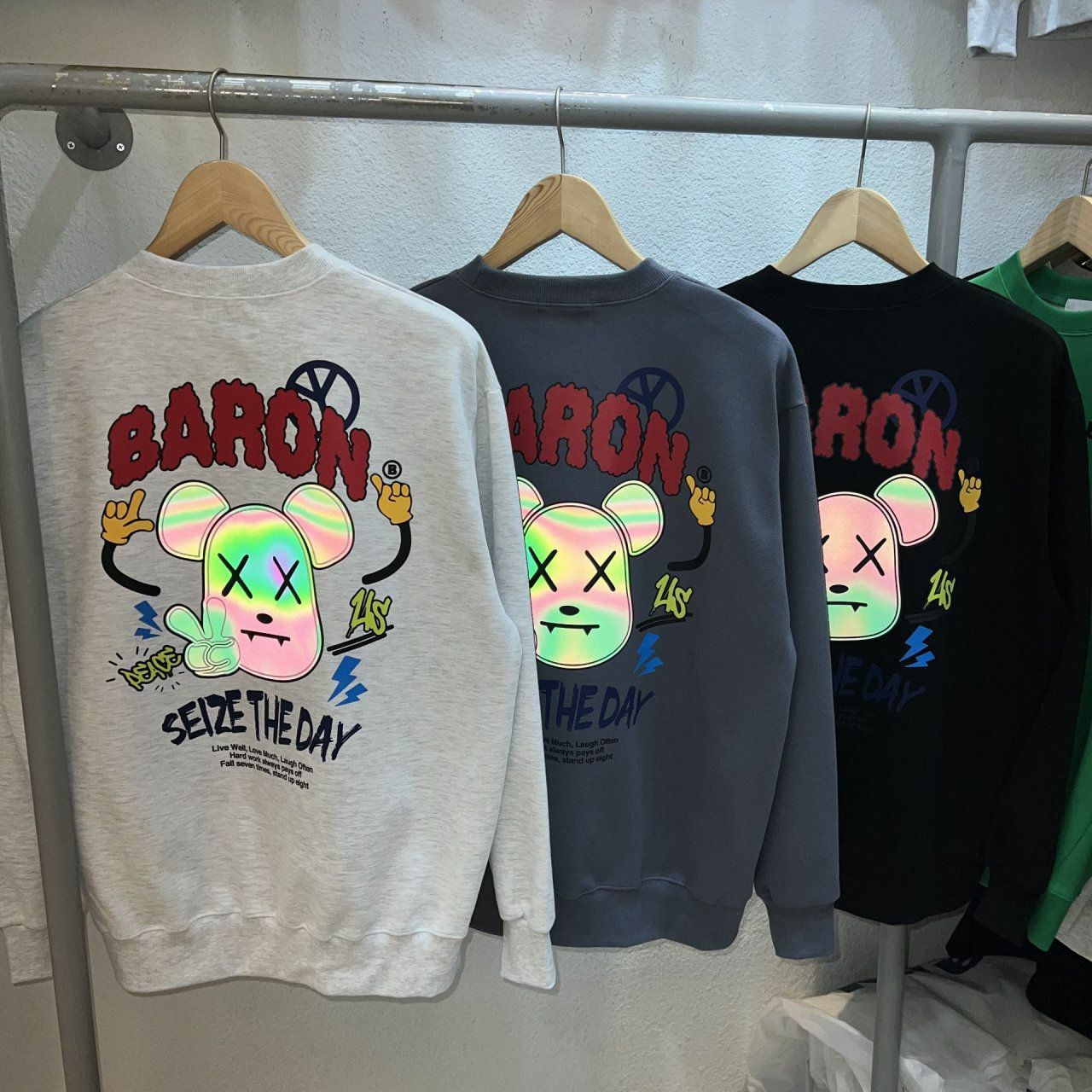 3M反光熊仔圖案衛衣 BARON-031T