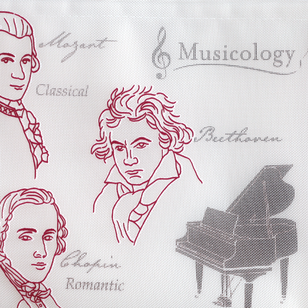 音樂學 A5 細網收納袋 ｜日本STUDY HOLIC