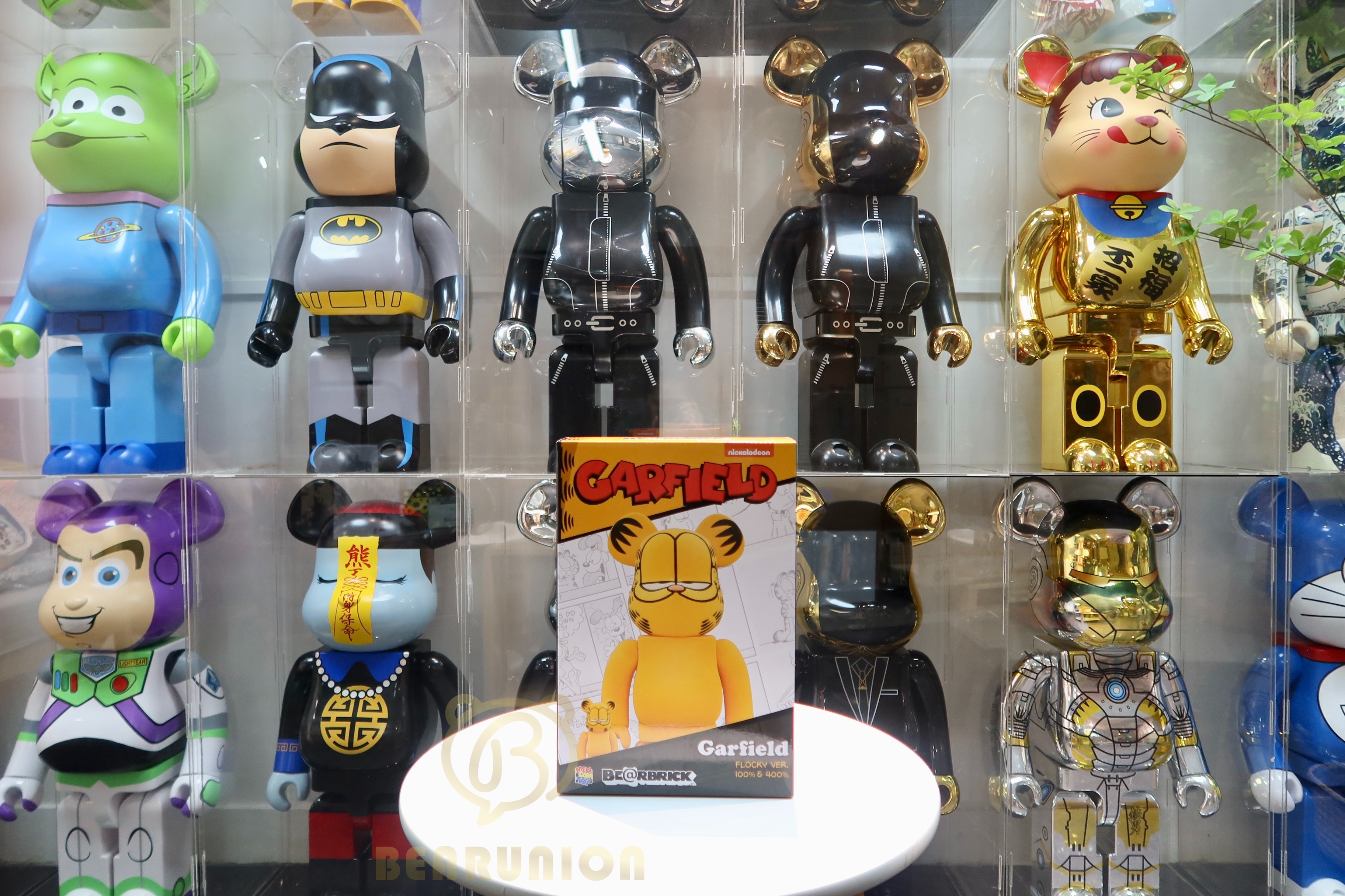 Bearbrick 400% 100% GARFIELD Flocky