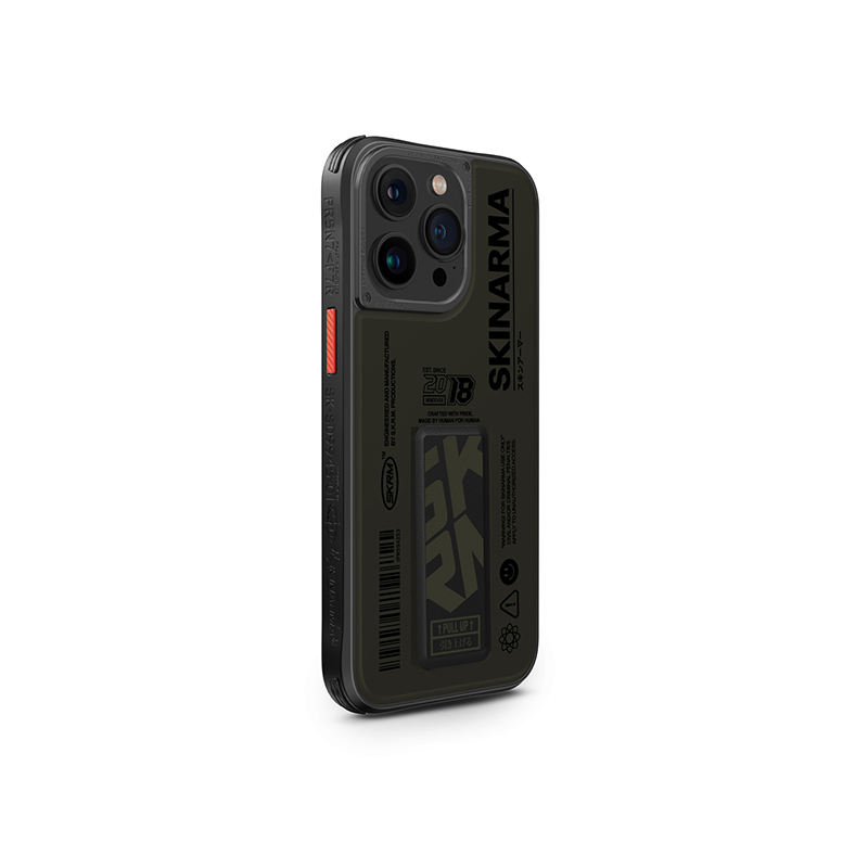 【SKINARMA】Spunk磁吸充電支架防摔手機殼 iPhone 15系列