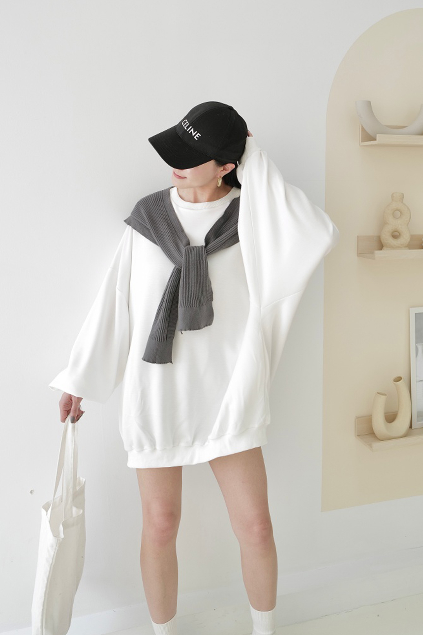 Oversize 太空棉大學衛衣*4色