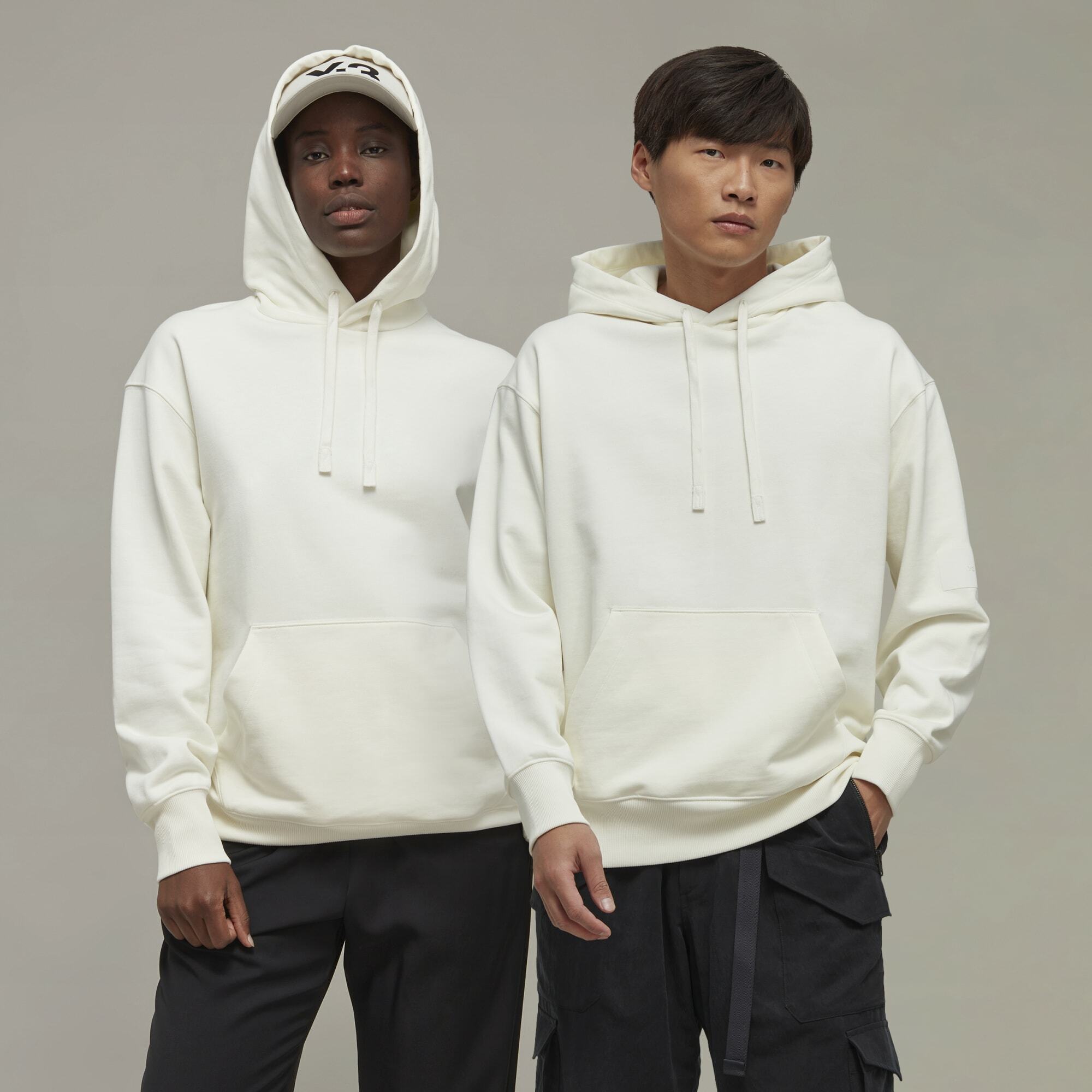【 Y-3 FT HOODIE 頂級帽TEE - 白 】