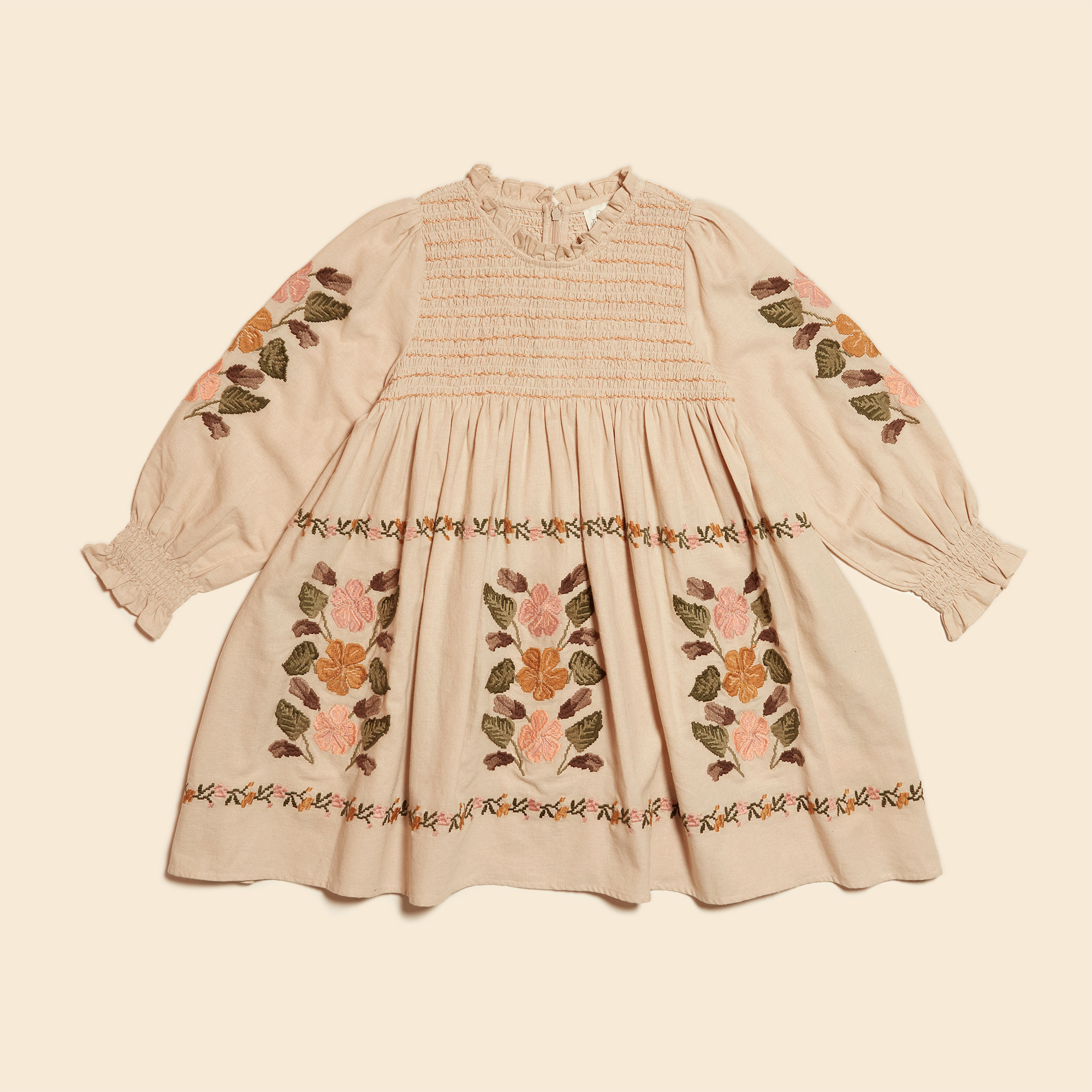 Apolina - Mia Dress - Almond