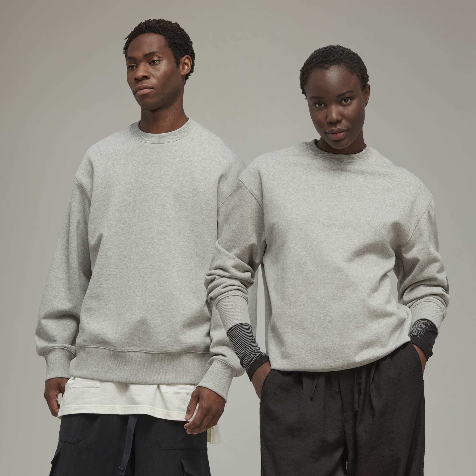 Y-3 FT CREW SWEAT 頂級經典衛衣- 灰】