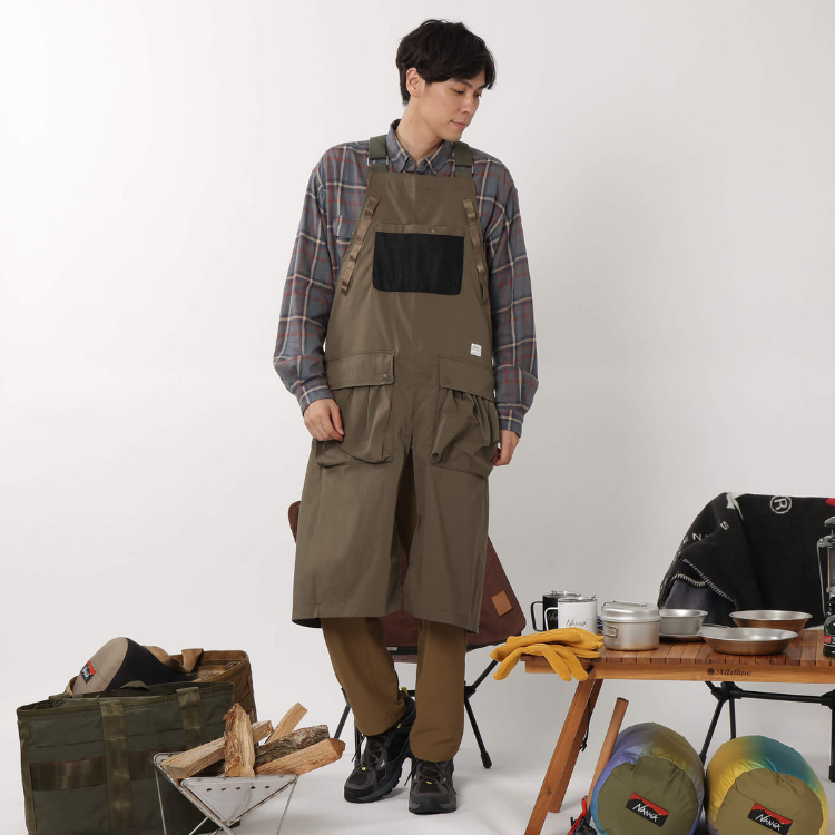 Nanga｜Takibi Ripstop Field Apron工作圍裙#30082