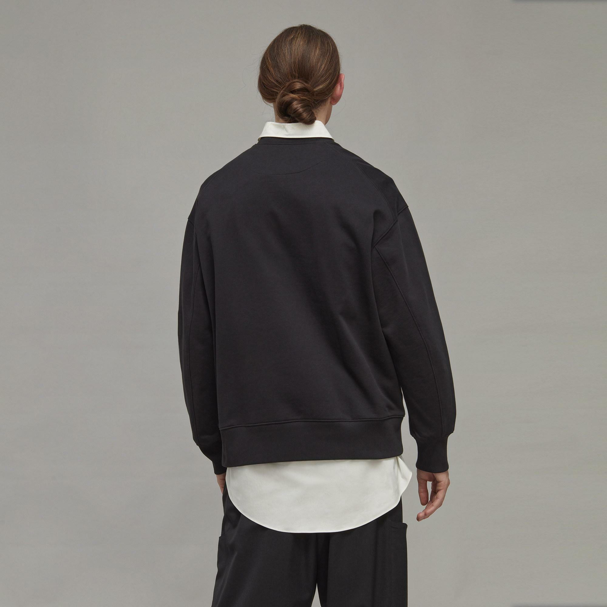 【 Y-3 FT CREW SWEAT 頂級經典衛衣 - 黑 】